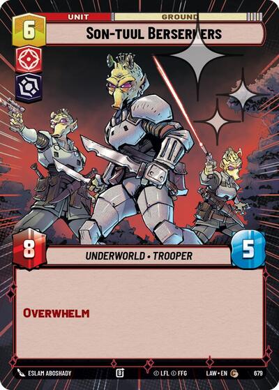 Son-tuul Berserkers (Hyperspace) - Foil