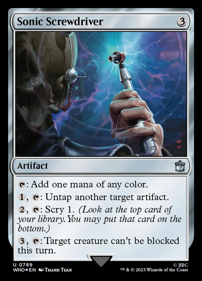 Sonic Screwdriver - Surge Foil (Foil)