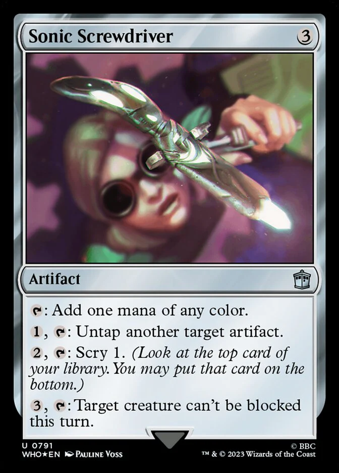 Sonic Screwdriver - Surge Foil (Foil)