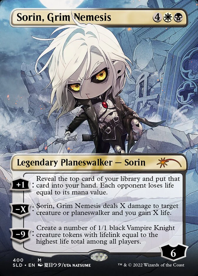 Sorin, Grim Nemesis - Borderless - Full Art (Foil)
