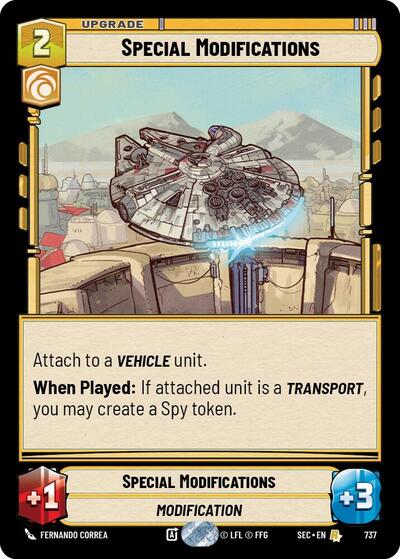 Special Modifications - Foil