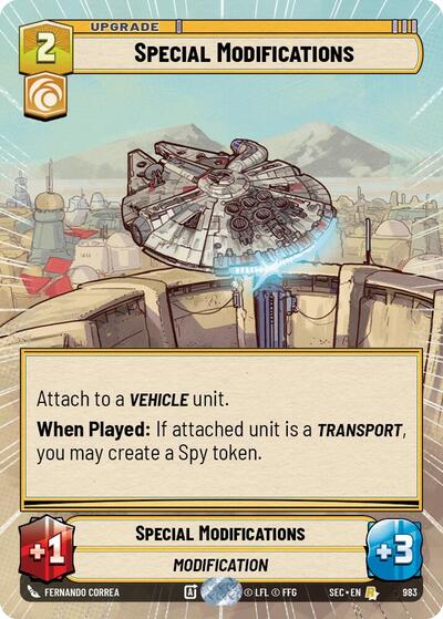 Special Modifications (Hyperspace) - Foil