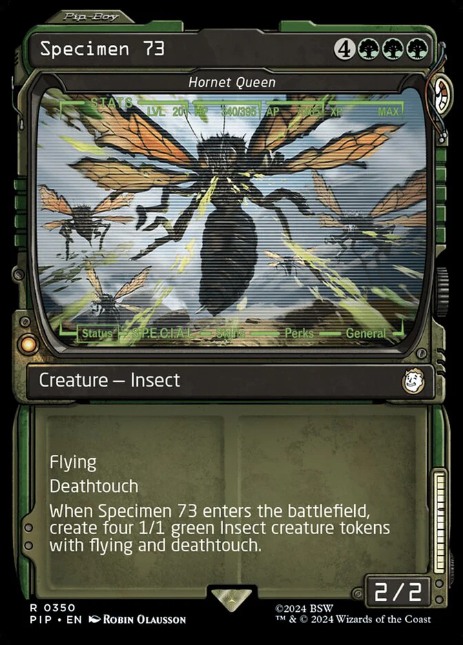 Specimen 73 - Hornet Queen - Inverted - Showcase (Foil)
