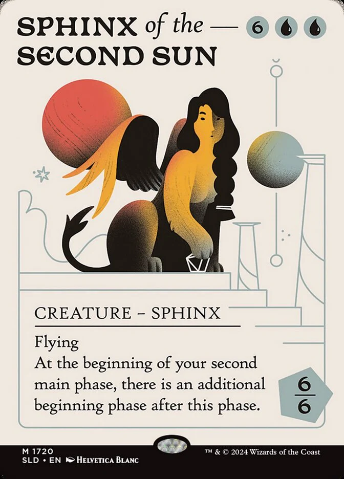 Sphinx of the Second Sun - Borderless - Full Art