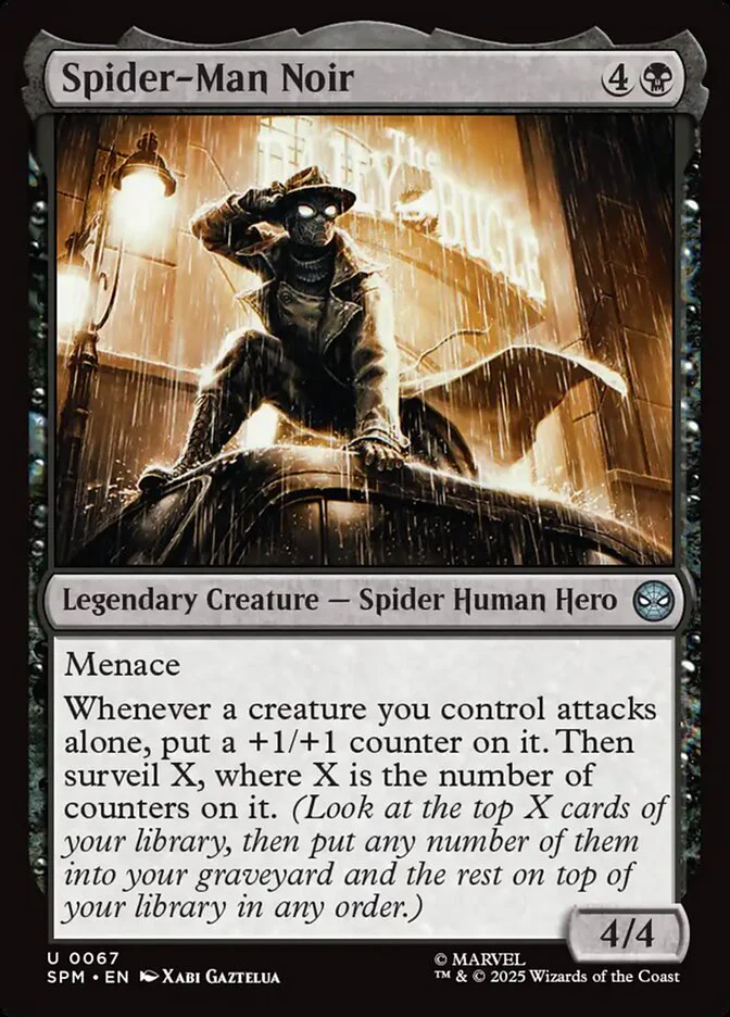 Spider-Man Noir - Legendary (Foil)
