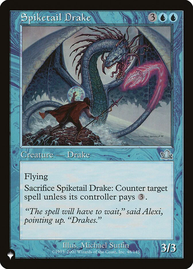Spiketail Drake - Retro Frame