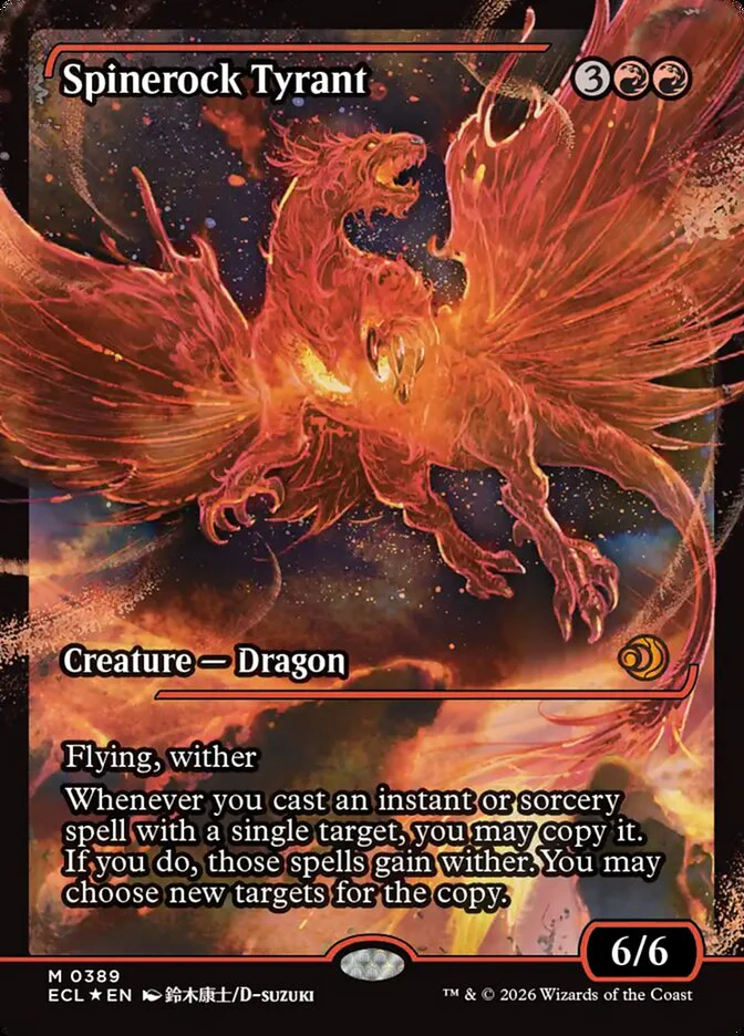 Spinerock Tyrant - Full Art - Inverted - Showcase (Foil)