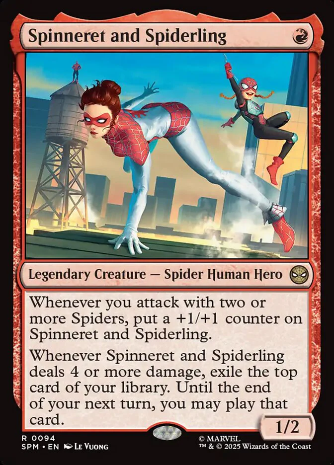 Spinneret and Spiderling - Legendary
