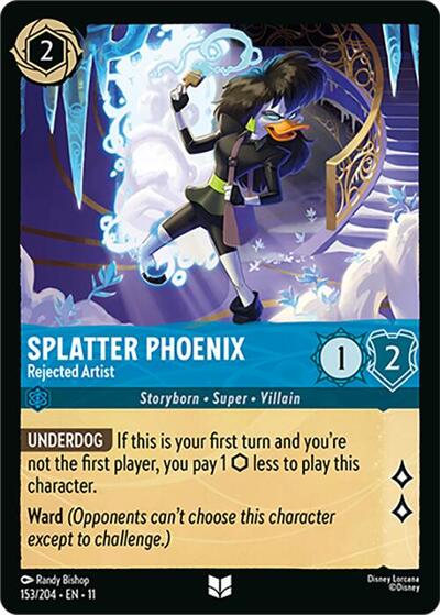 Splatter Phoenix - Rejected Artist - Foil