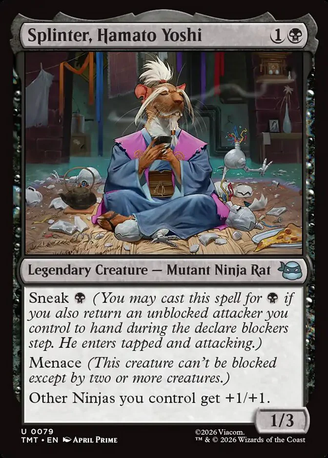 Splinter, Hamato Yoshi - Legendary
