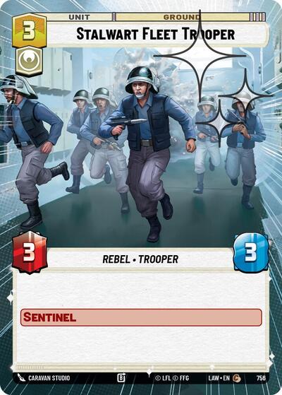Stalwart Fleet Trooper (Hyperspace) - Foil