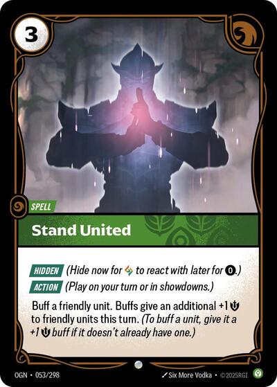 Stand United - Foil
