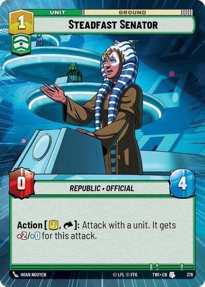 Steadfast Senator  (Hyperspace) - Foil