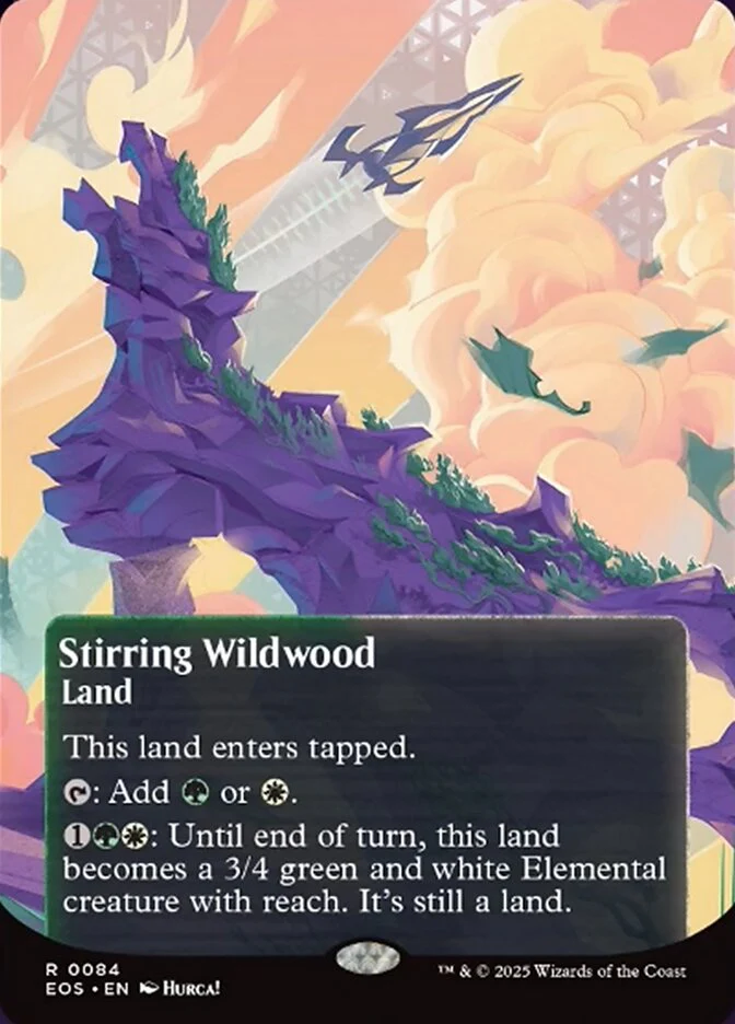 Stirring Wildwood - Borderless (Foil)