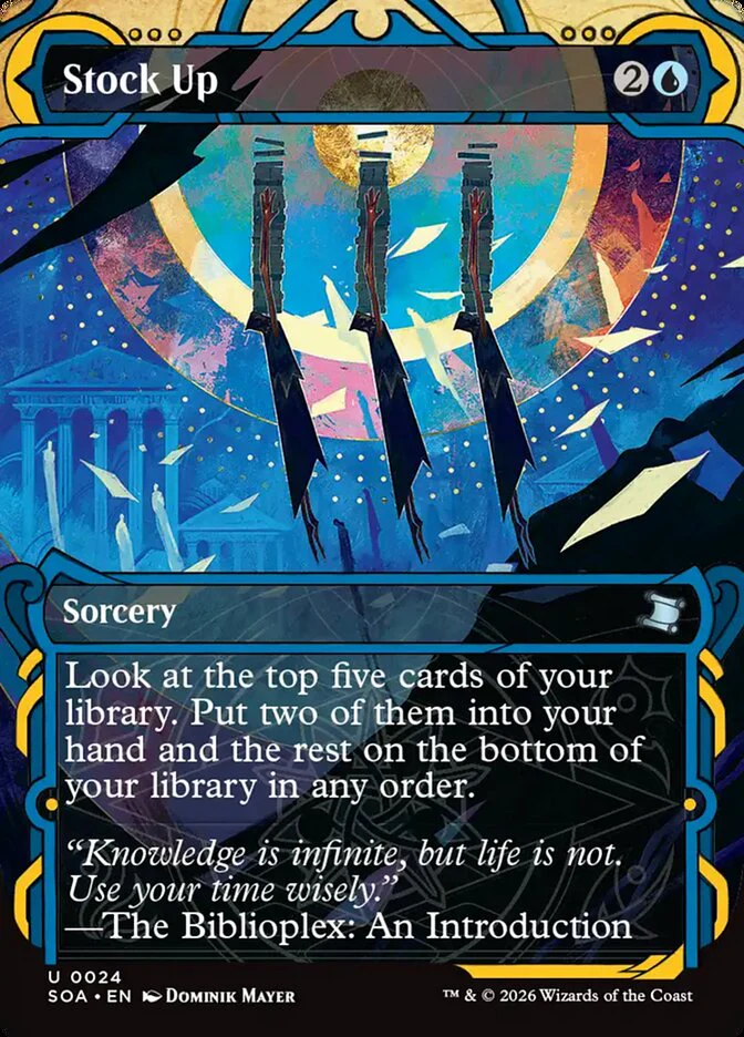 Stock Up - Borderless - Inverted - Showcase (Foil)