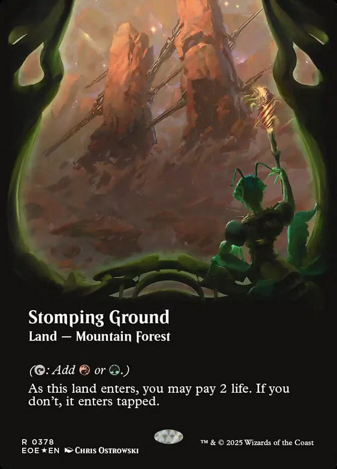 Stomping Ground - Borderless - Extended Art (Foil)