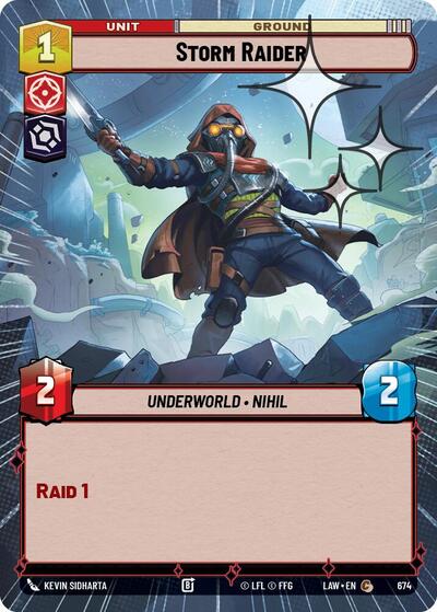 Storm Raider (Hyperspace) - Foil