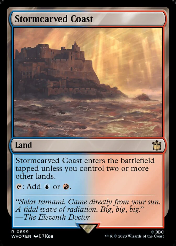 Stormcarved Coast - Surge Foil (Foil)