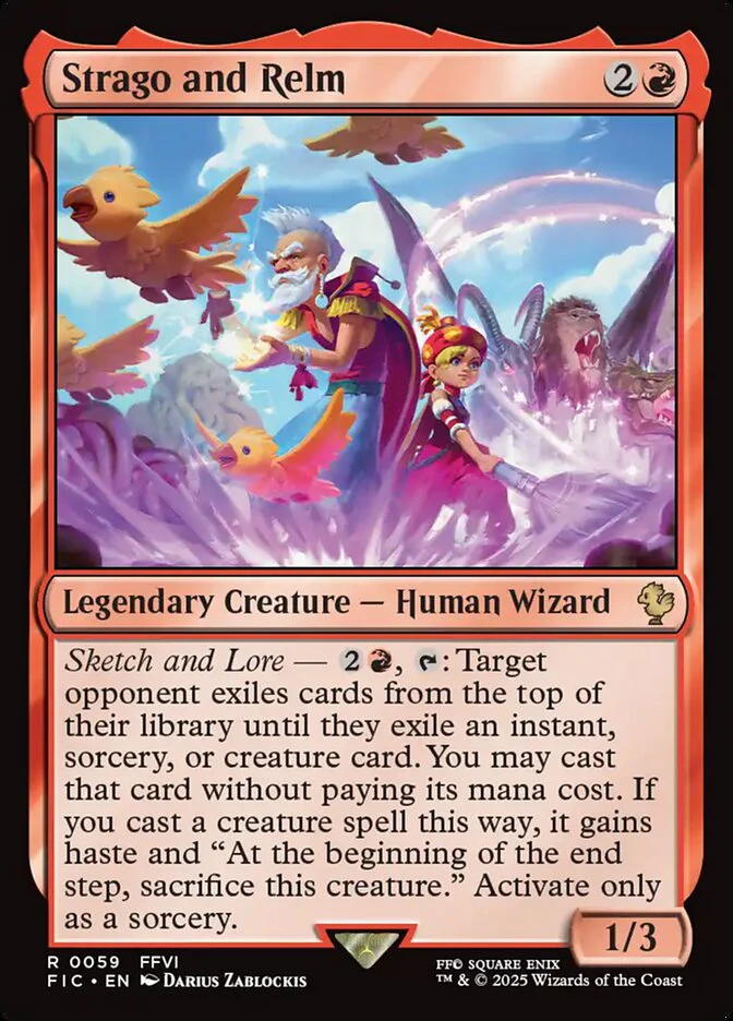 Strago and Relm - Legendary