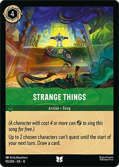 Strange Things - Foil