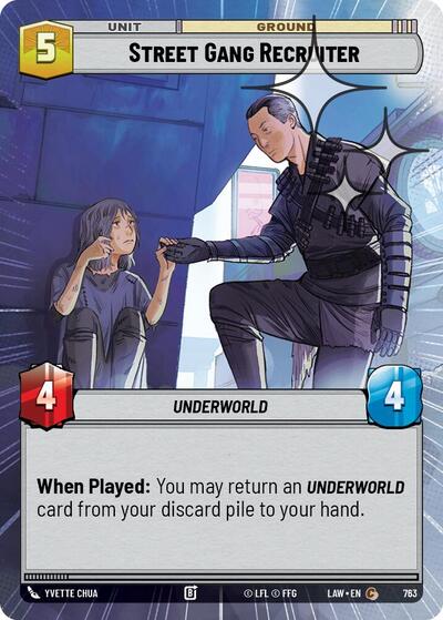 Street Gang Recruiter (Hyperspace) - Foil