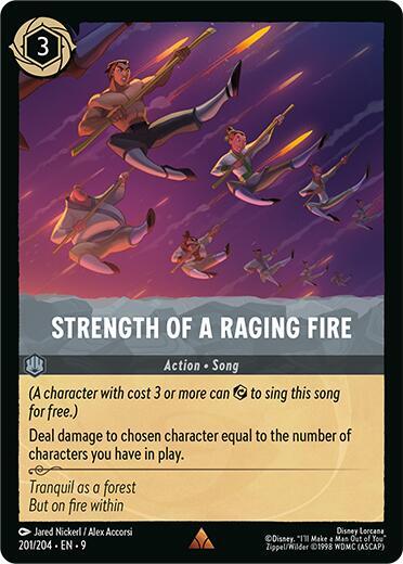 Strength of a Raging Fire - Foil