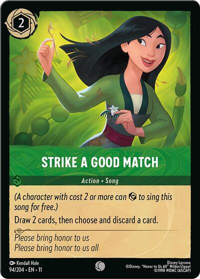 Strike a Good Match - Foil
