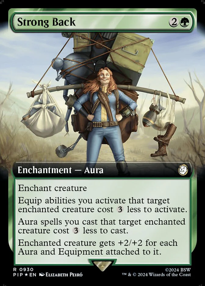 Strong Back - Extended Art - Surge Foil (Foil)