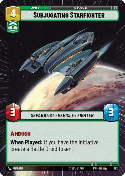 Subjugating Starfighter  (Hyperspace)