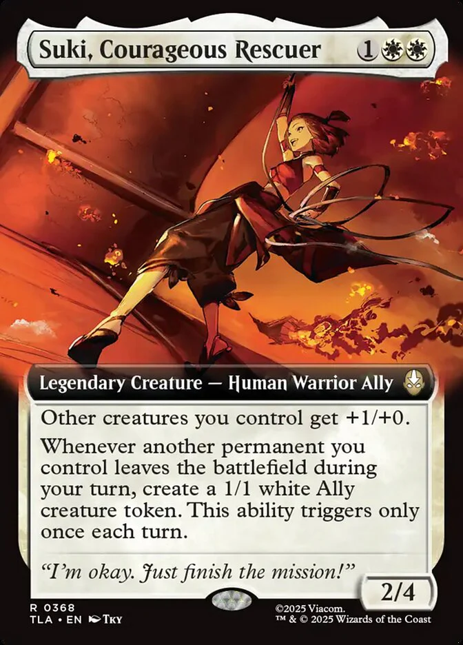 Suki, Courageous Rescuer - Extended Art - Legendary (Foil)