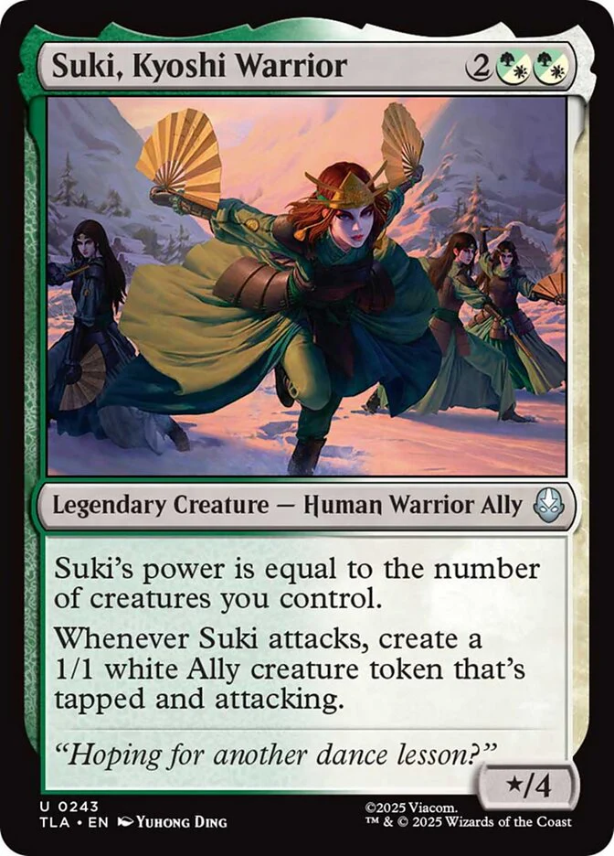 Suki, Kyoshi Warrior - Legendary