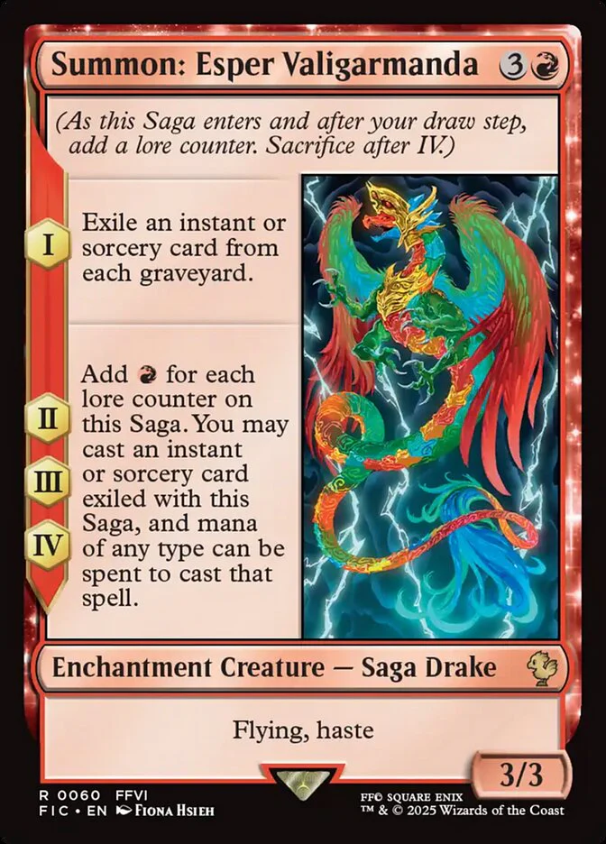 Summon: Esper Valigarmanda - Enchantment (Foil)