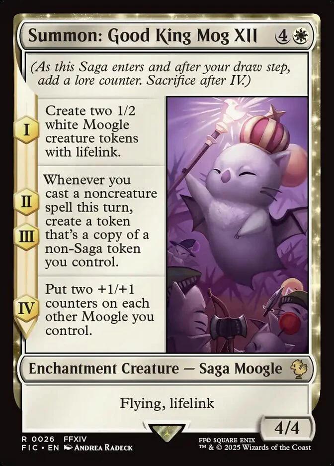 Summon: Good King Mog XII - Enchantment