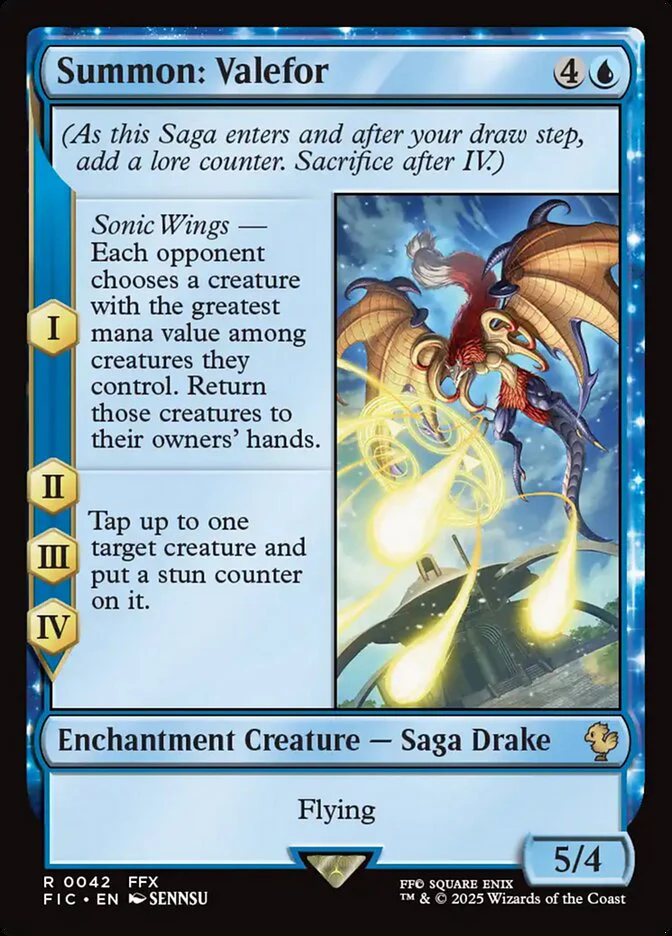 Summon: Valefor - Enchantment (Foil)