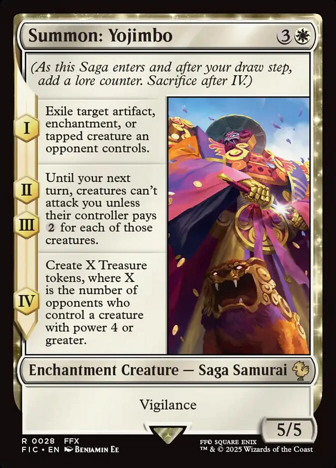 Summon: Yojimbo - Enchantment (Foil)