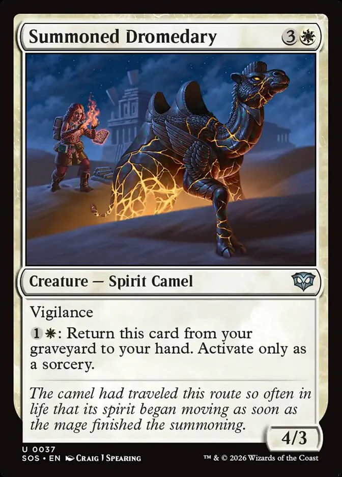 Summoned Dromedary (Foil)