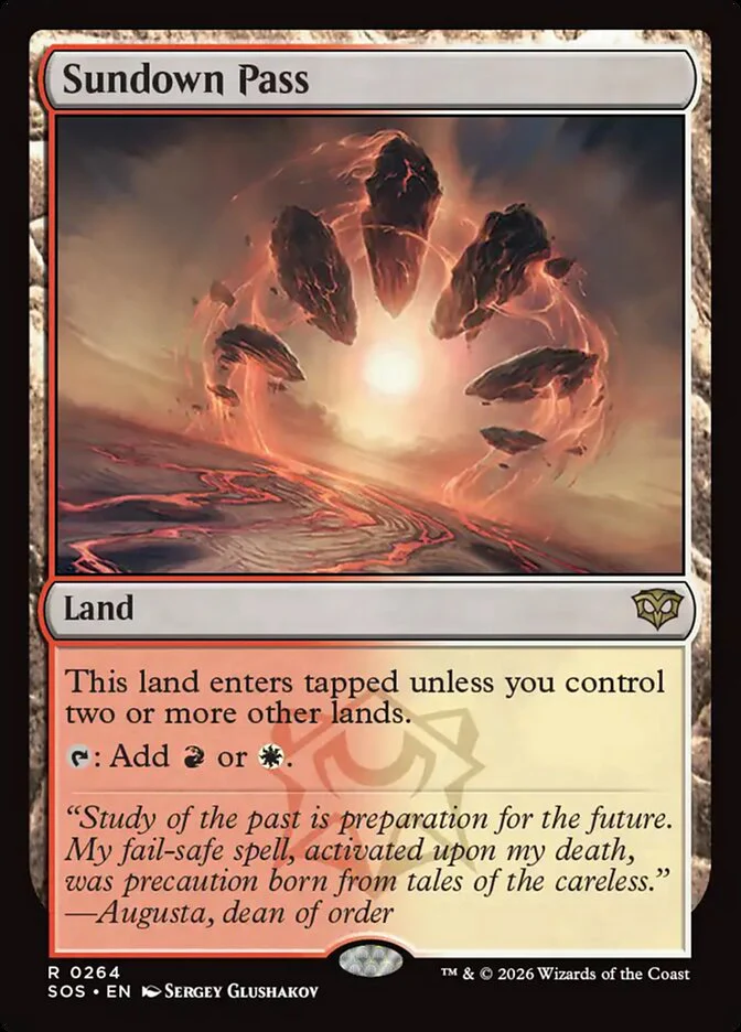 Sundown Pass (Foil)
