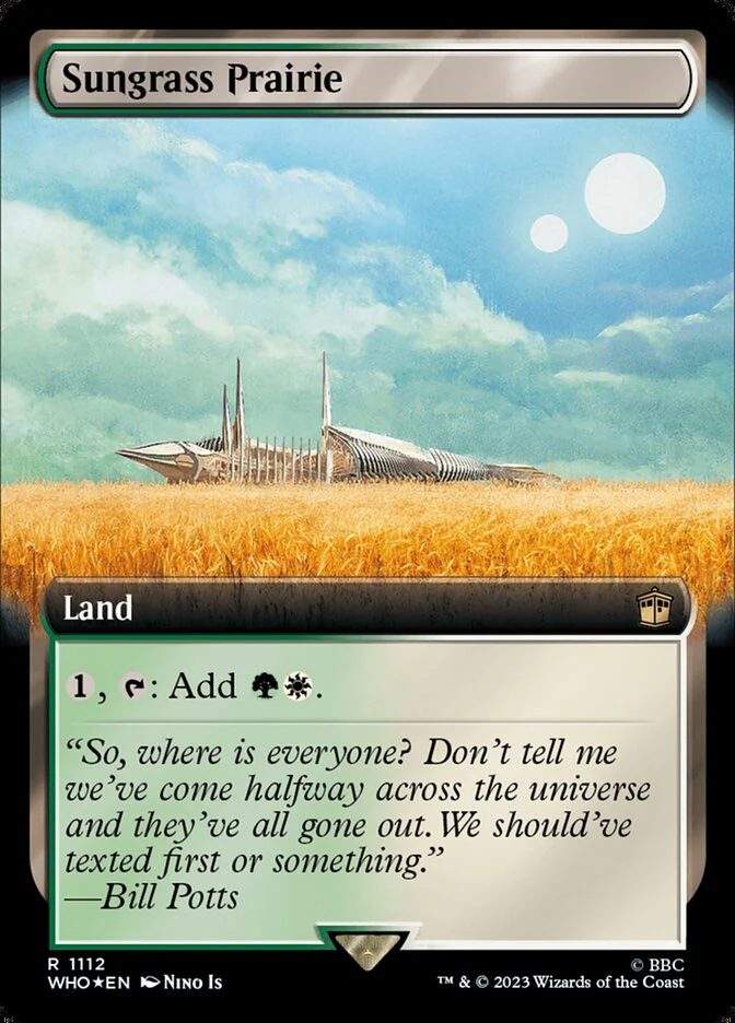 Sungrass Prairie - Extended Art - Surge Foil (Foil)