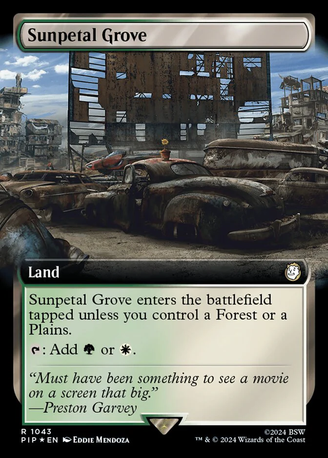 Sunpetal Grove - Extended Art - Surge Foil (Foil)