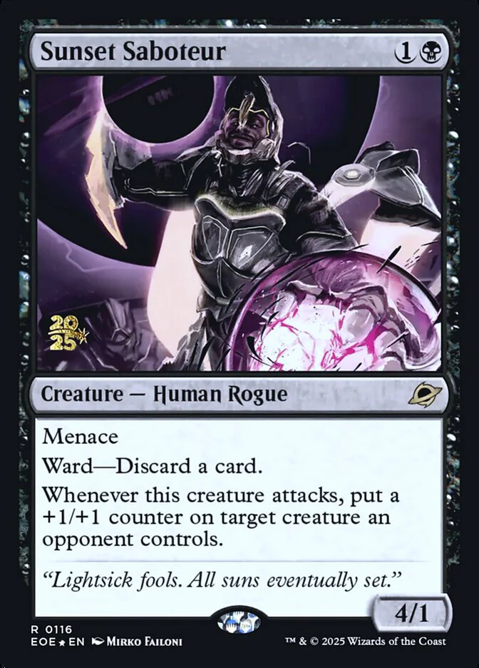 Sunset Saboteur (Foil)