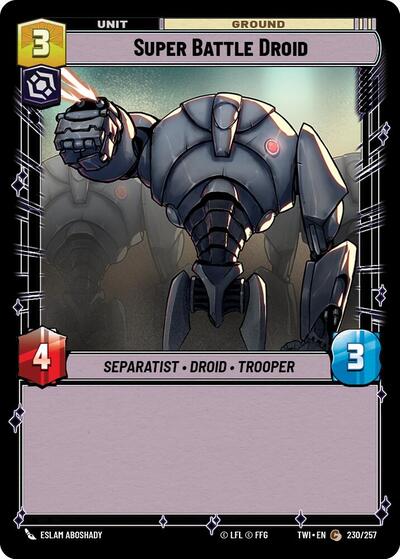 Super Battle Droid  - Foil