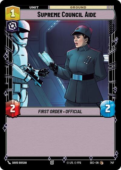 Supreme Council Aide - Foil