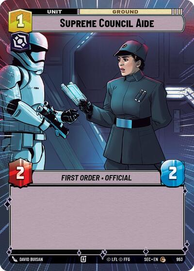 Supreme Council Aide (Hyperspace) - Foil