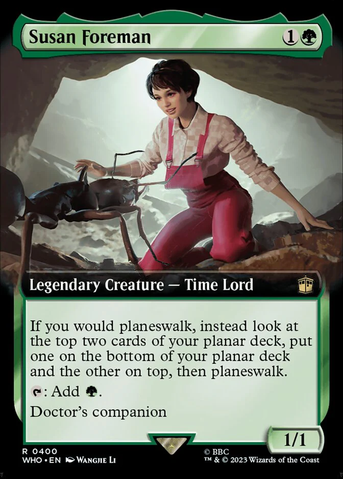 Susan Foreman - Extended Art - Legendary (Foil)