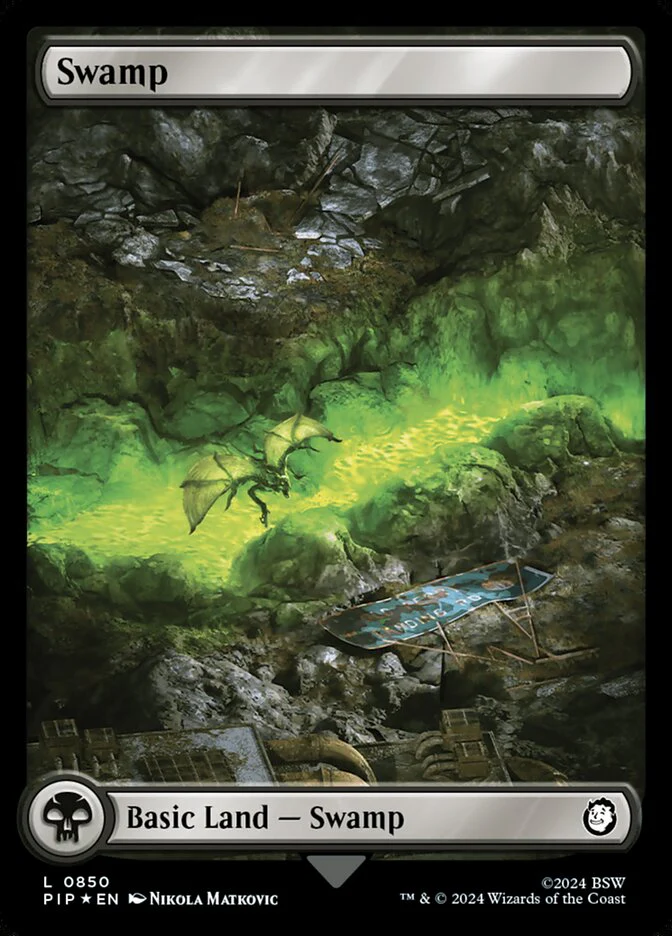 Swamp - Full Art - Surge Foil (Foil)