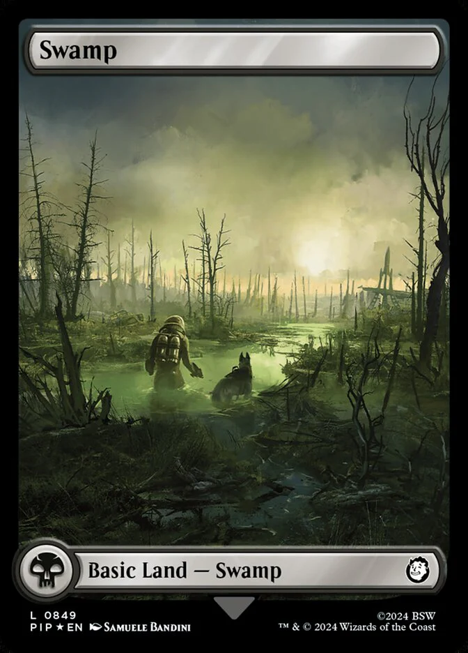 Swamp - Full Art - Surge Foil (Foil)