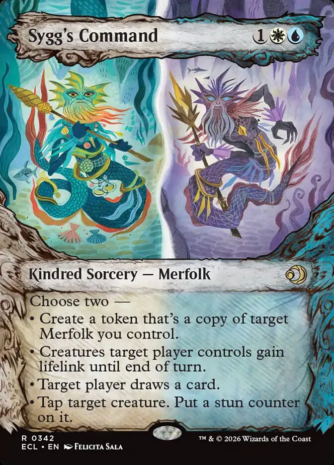 Sygg's Command - Borderless - Showcase (Foil)