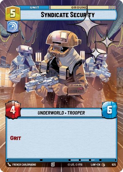 Syndicate Security (Hyperspace) - Foil