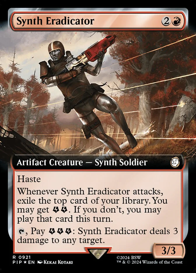 Synth Eradicator - Extended Art - Surge Foil (Foil)