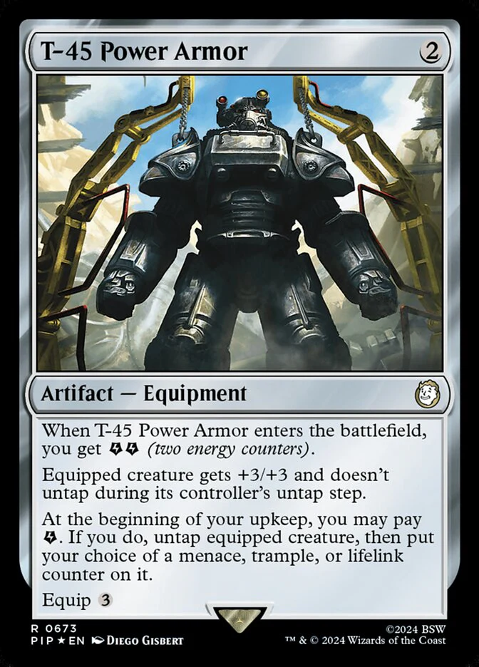 T-45 Power Armor - Surge Foil (Foil)